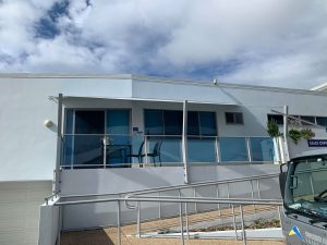 Deck Shade Sail with Sail Track