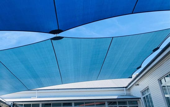 Interlinking Shade Sails