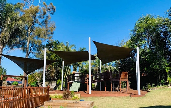 Interlinking Shade Sails
