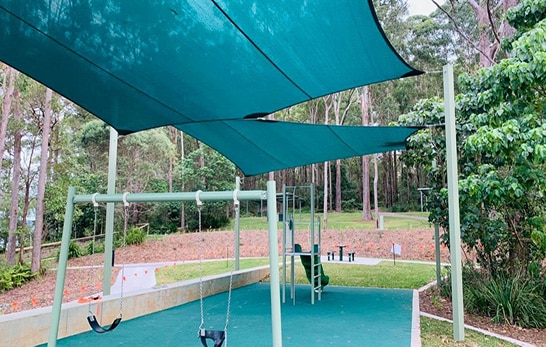 Interlinking Shade Sails
