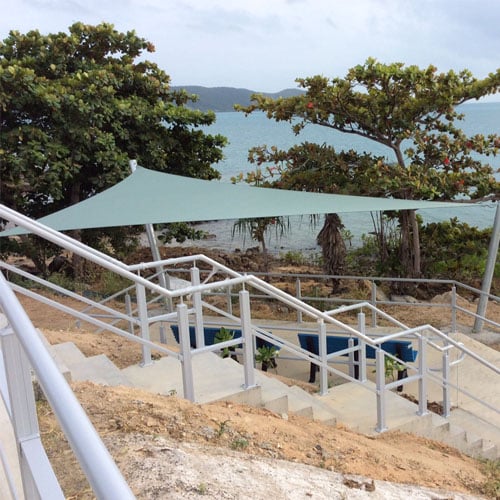 3.8m wide Polyfab Comshade Shadecloth 330gsm