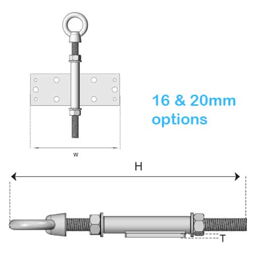 Rafter Bracket 16-20mm
